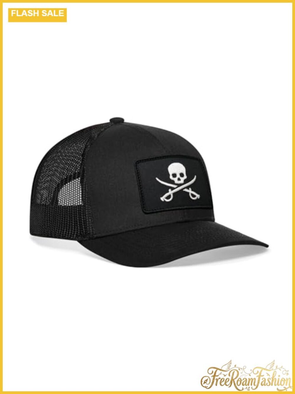 Unisex Adjustable Mesh Snapback Trucker Baseball Golf Hat